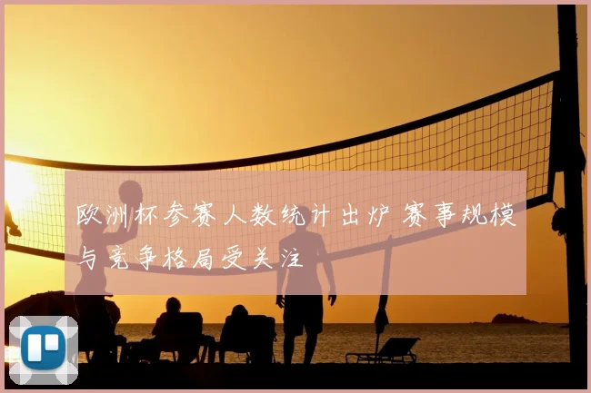 欧洲杯参赛人数统计出炉 赛事规模与竞争格局受关注
