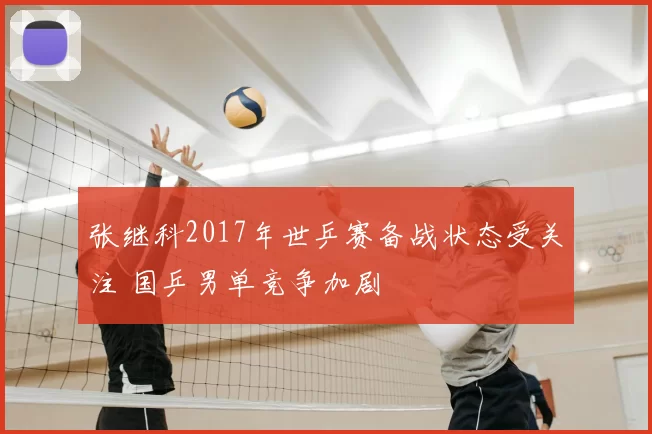 张继科2017年世乒赛备战状态受关注 国乒男单竞争加剧